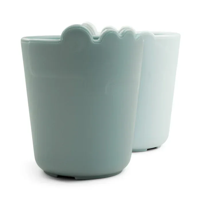 Done by Deer® Mini Mug Kiddish 2 pack Croco Blue 100ml - Image 2