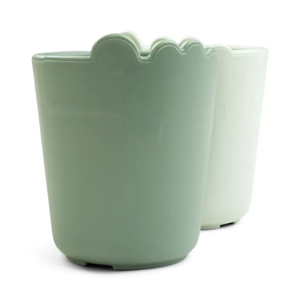 Done by Deer® Mini Mug Kiddish 2 pack Croco Green 100ml - Image 2