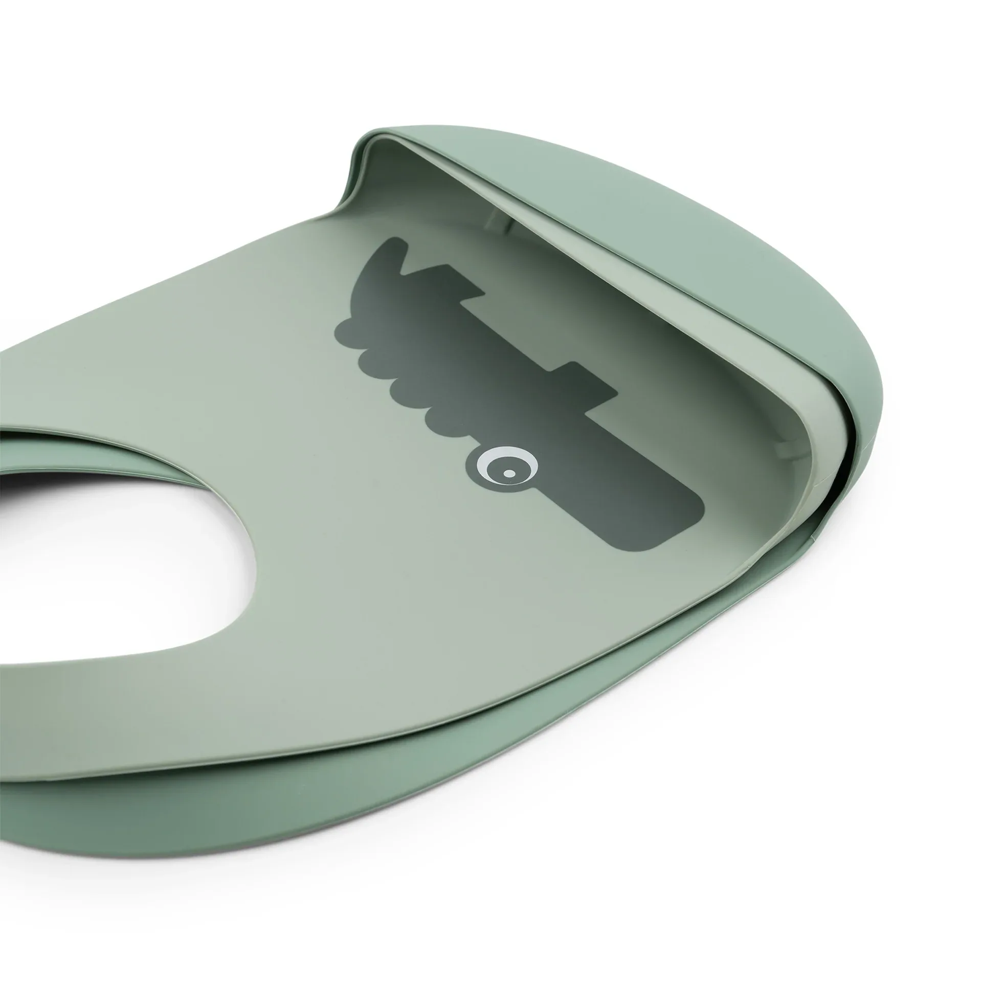 Done by Deer® Peekaboo Bib 2-pack Croco Green - Image 3