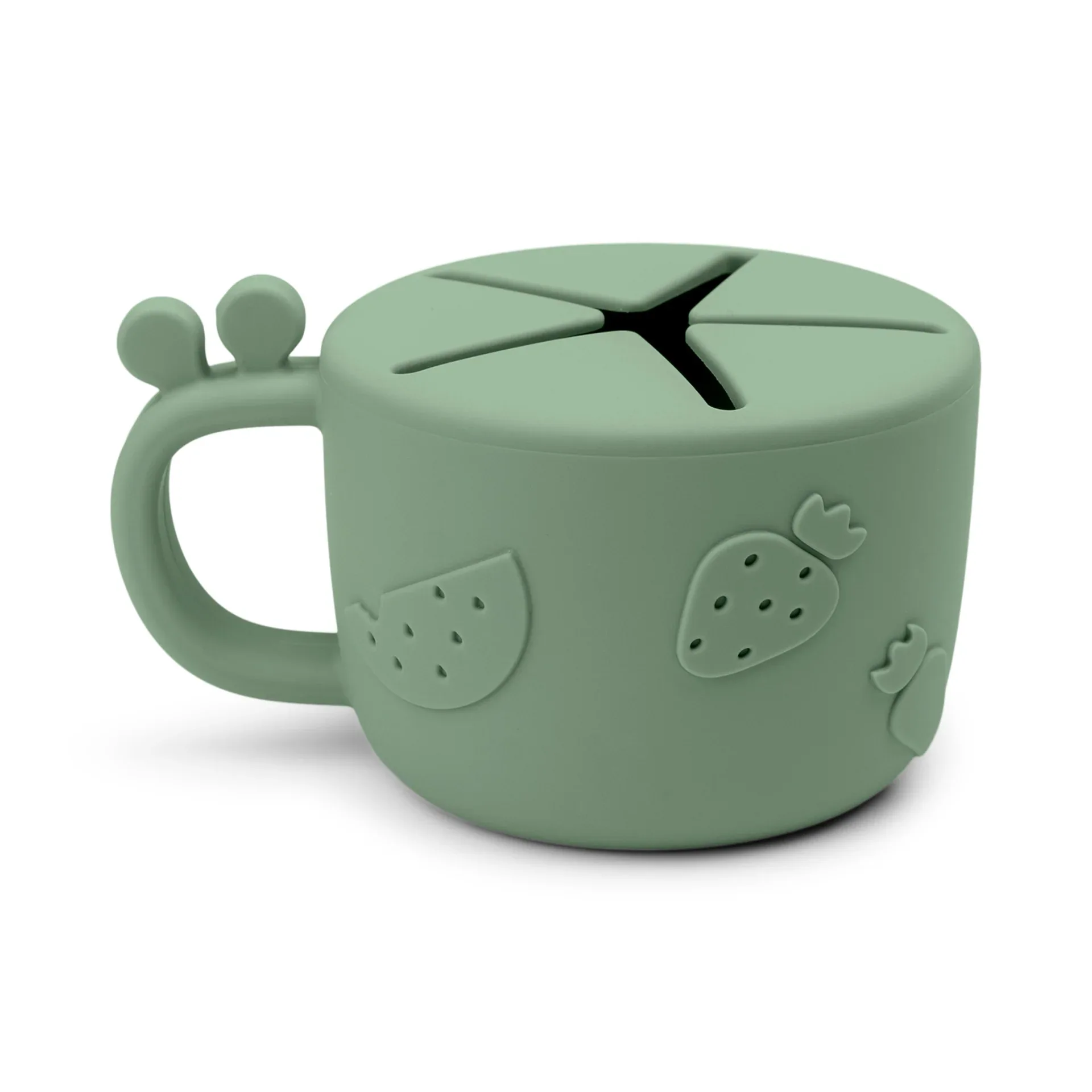 Done by Deer® Peekaboo snack cup Raffi Green - Image 4