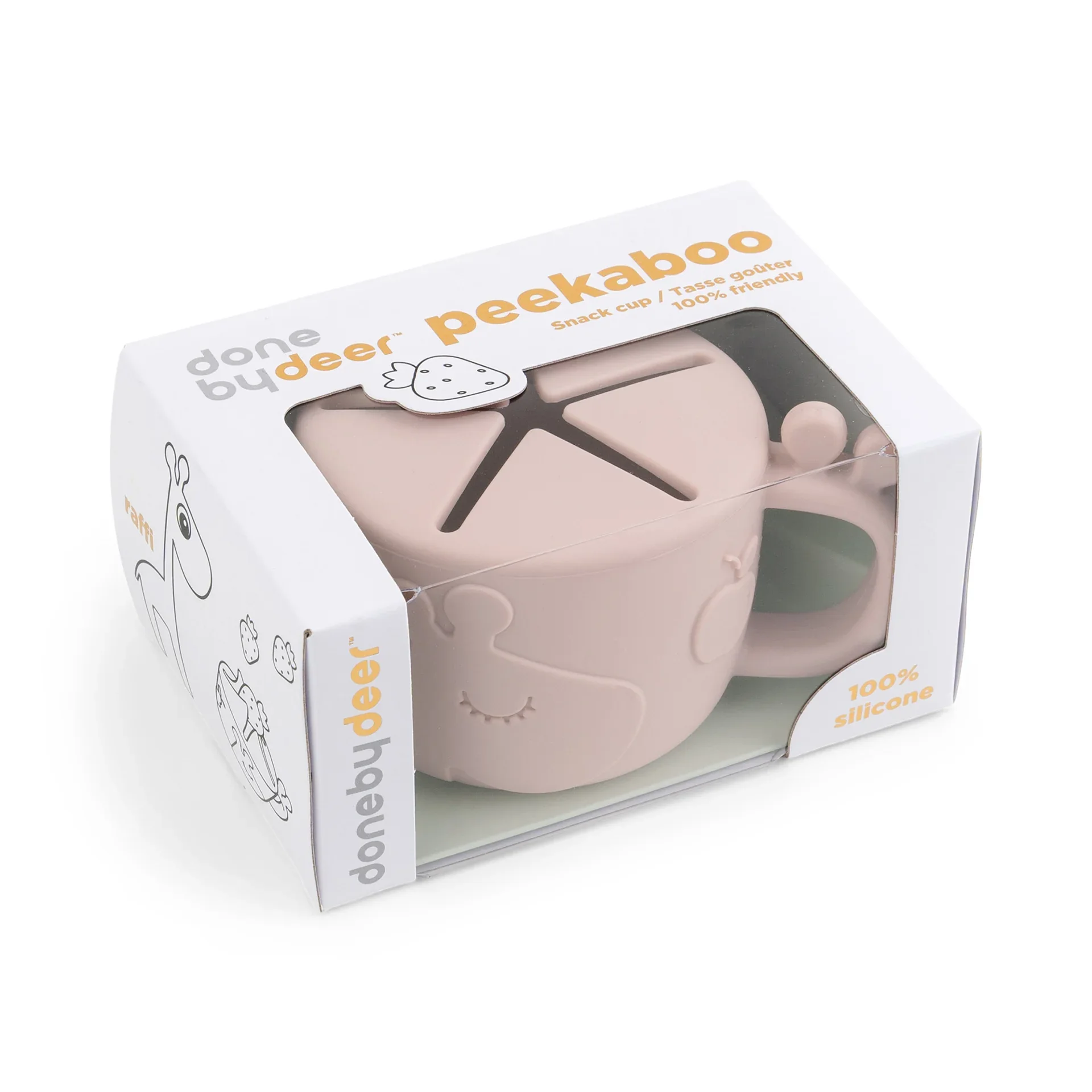 Done by Deer® Peekaboo snack cup Raffi Powder - Image 4