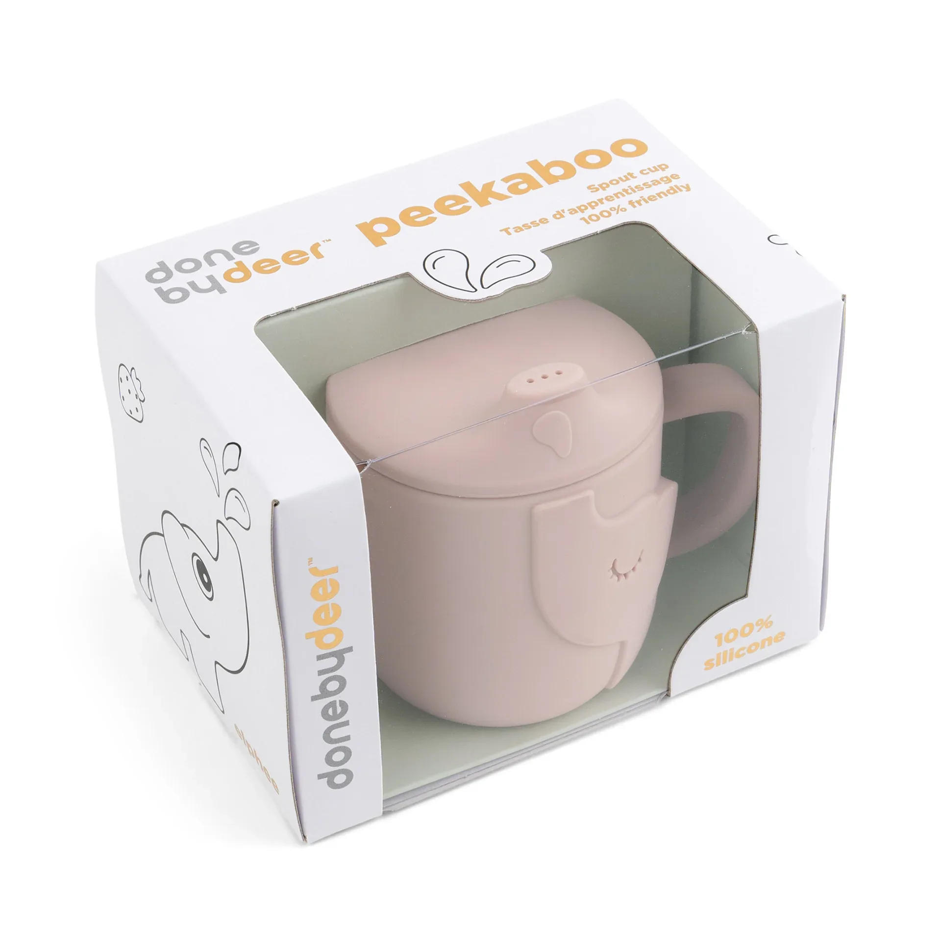 Done by Deer® Peekaboo spout cup Elphee Powder - Image 2