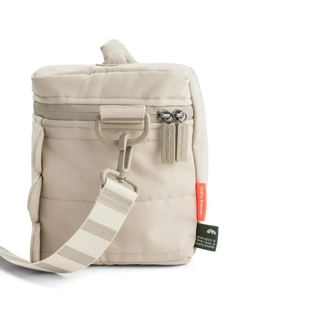 Done by Deer® Quilted Croco Insulated Bag Sand - Image 3
