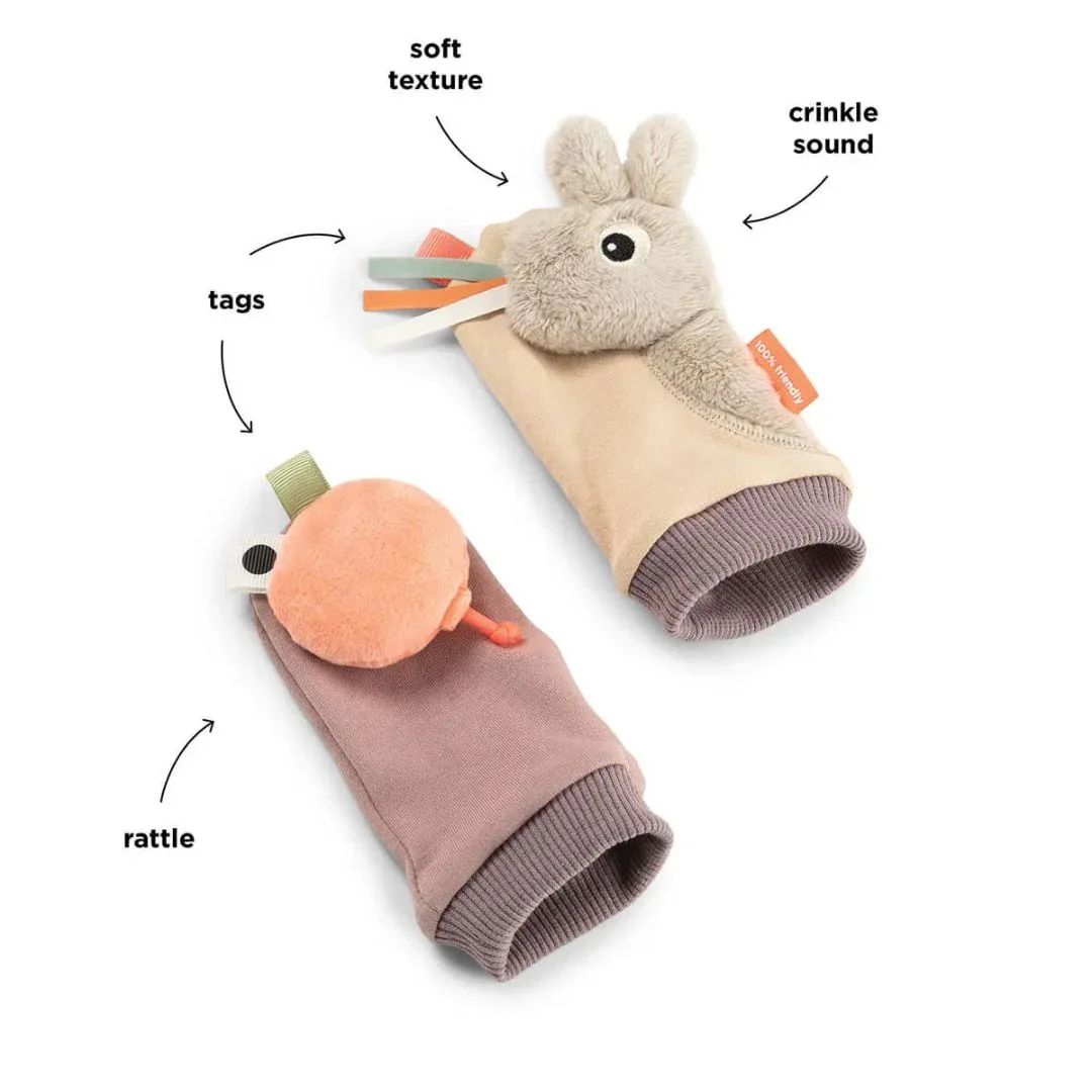 Done by Deer® Rattle Socks Celebration Sand - Image 3