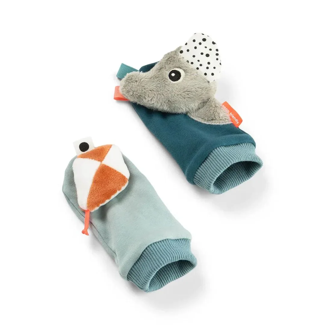 Done by Deer® Rattle Socks Playground Blue - Image 2