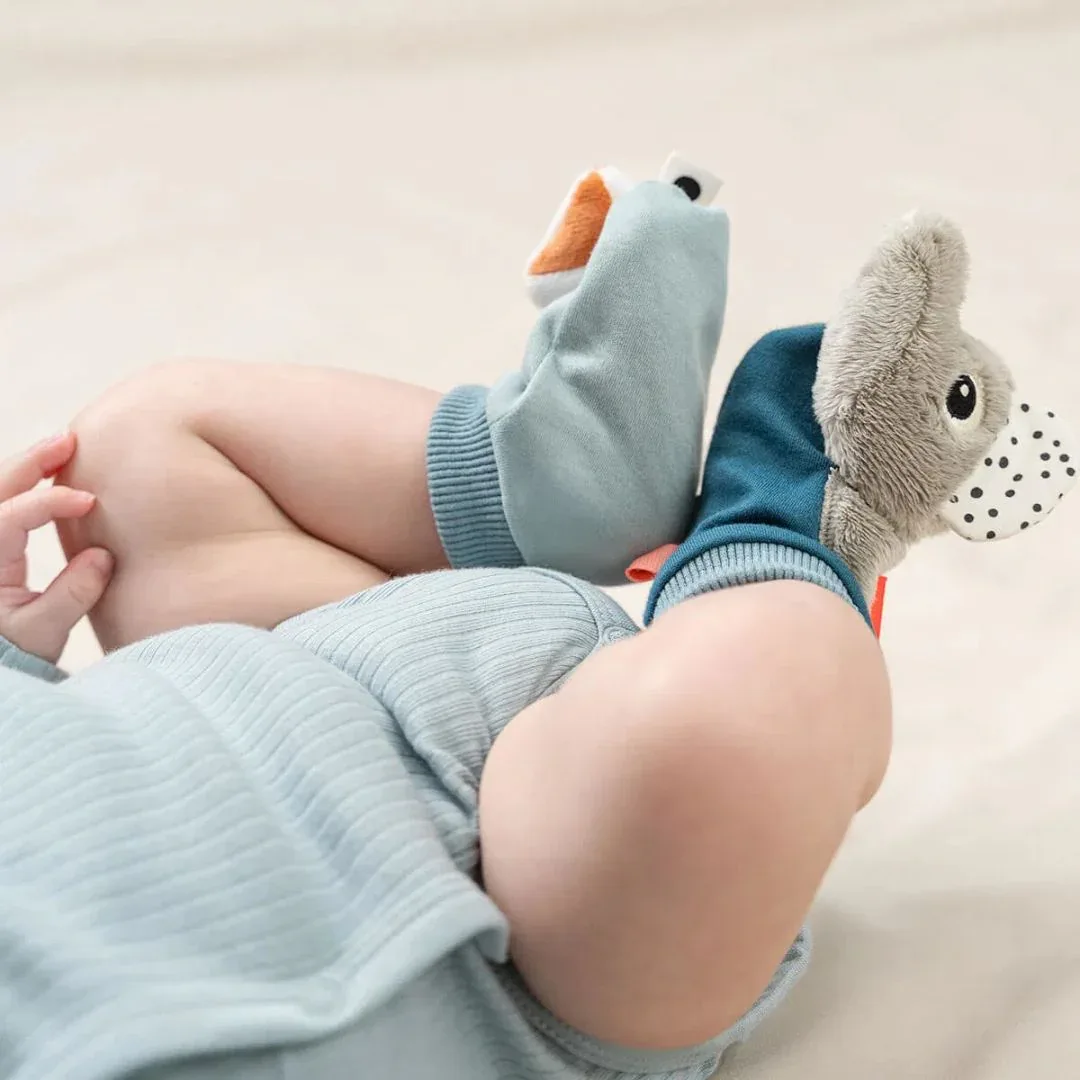 Done by Deer® Rattle Socks Playground Blue - Image 4