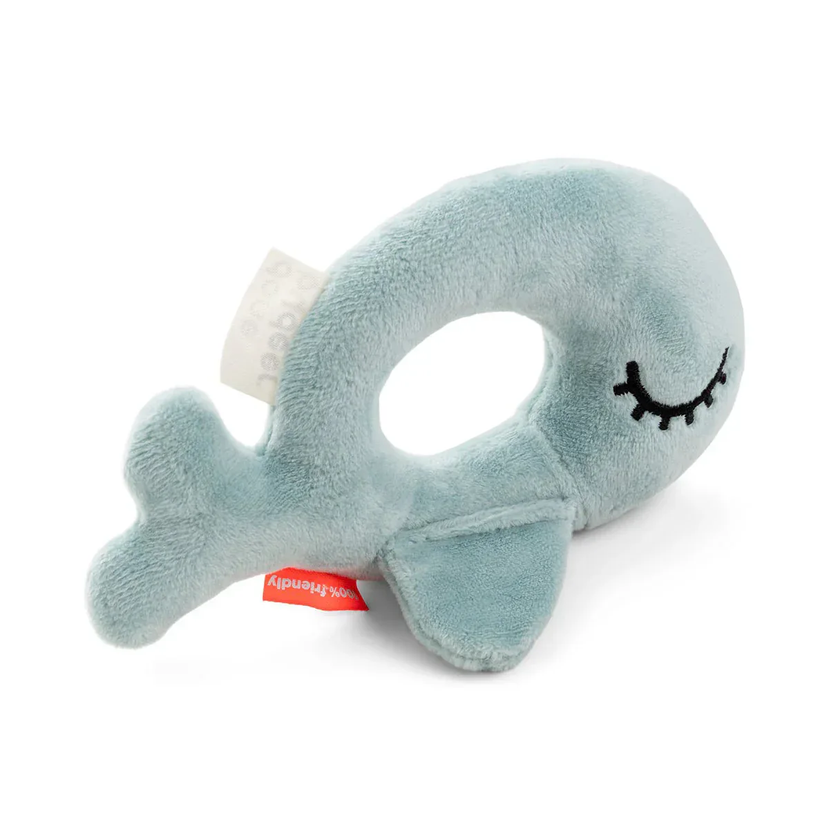 Done by Deer® Sensory Ring Rattle Wally Blue - Image 2