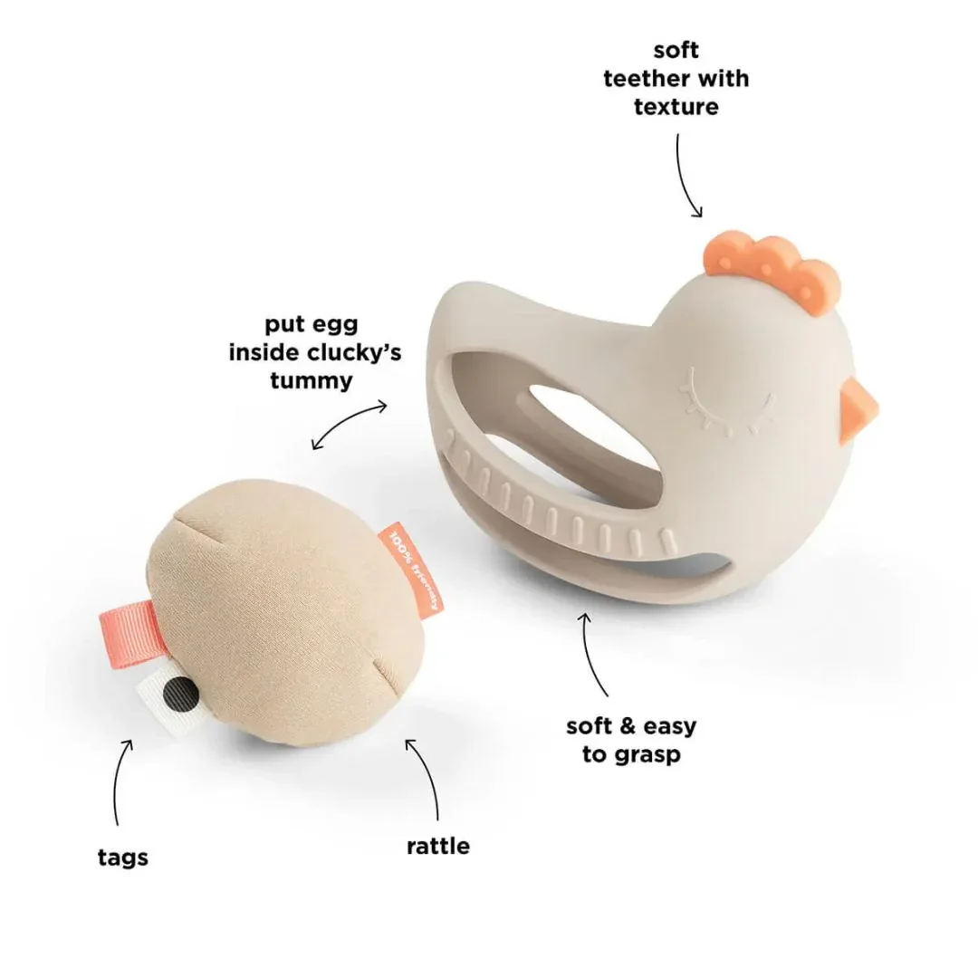 Done by Deer® Sensory Teether Clucky Sand - Image 3