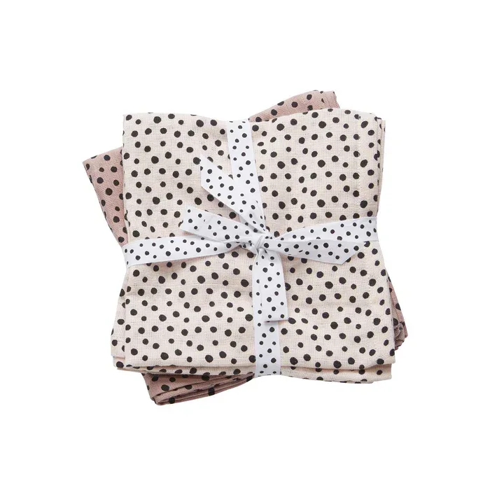 Done by Deer® Set of cloths Happy Dots Powder 70x70 - Image 3