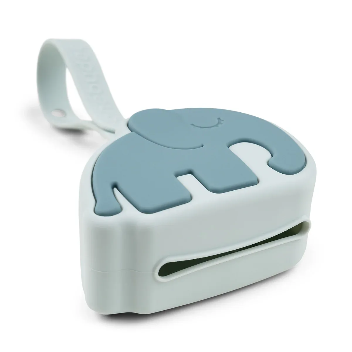 Done by Deer® Silicone pacifier pouch Elphee Blue - Image 2