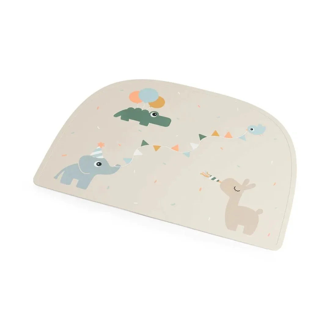 Done by Deer® Silicone Placemat Celebration Sand - Image 2