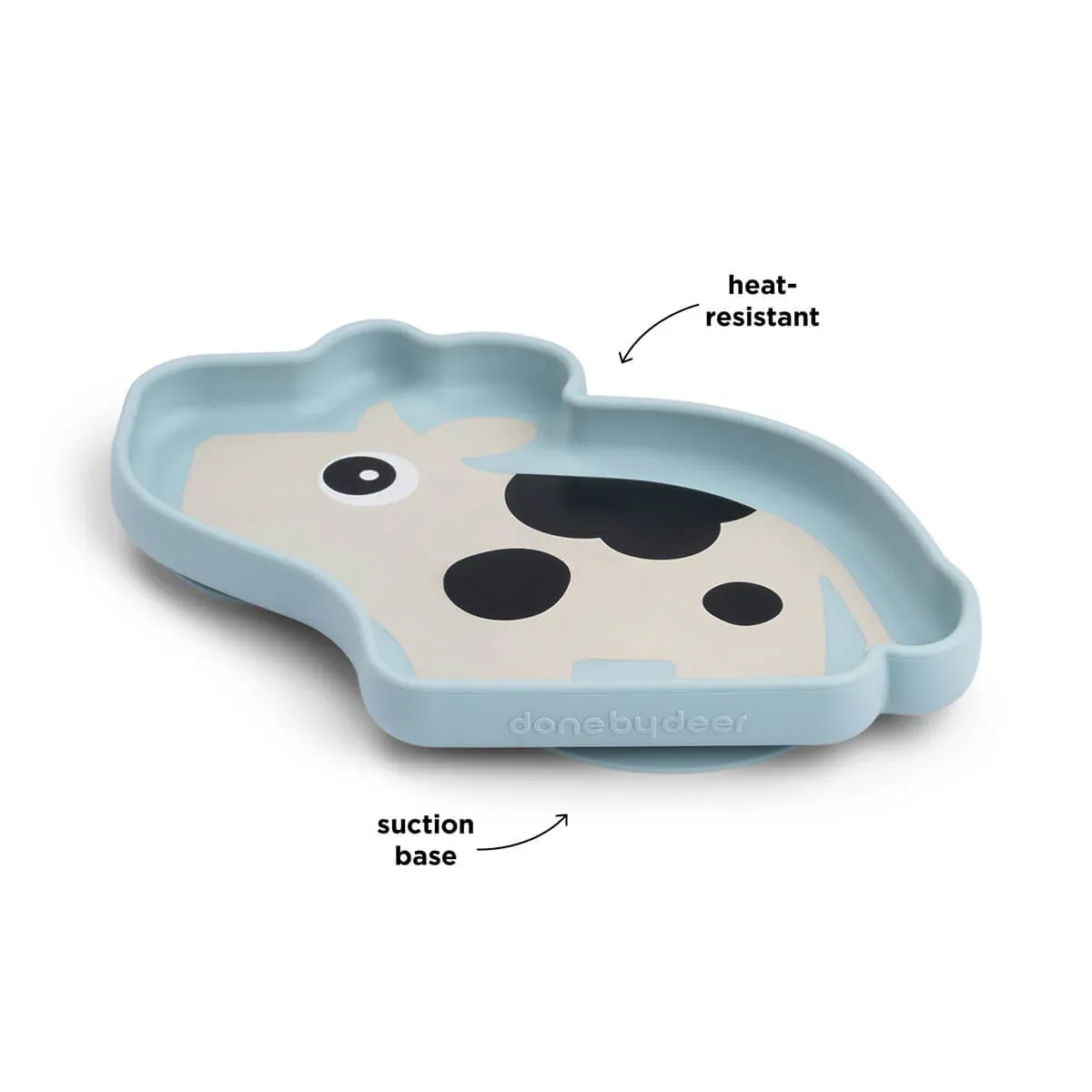 Done by Deer® Silicone plate Stick&Stay Dotti Blue - Image 2