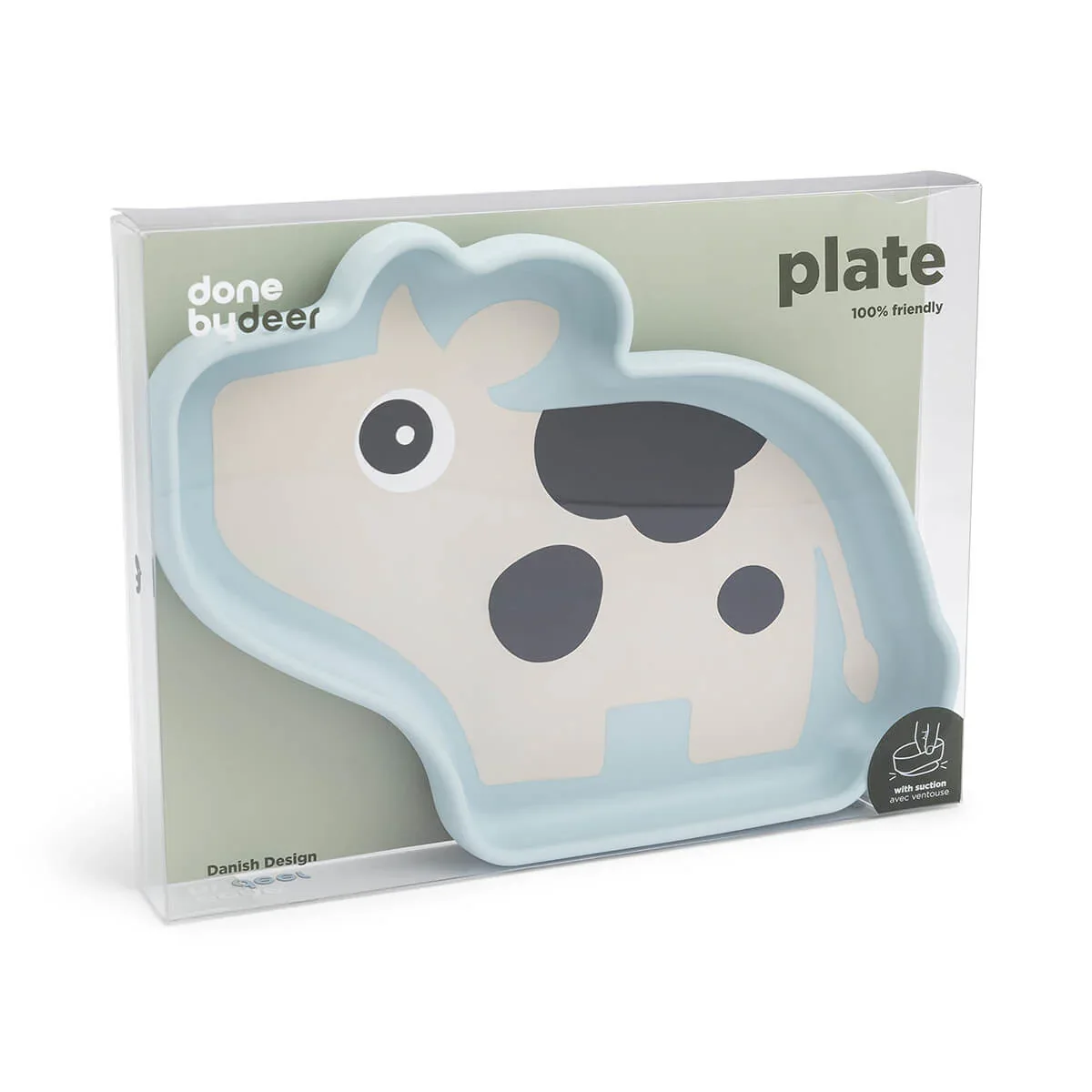 Done by Deer® Silicone plate Stick&Stay Dotti Blue - Image 3