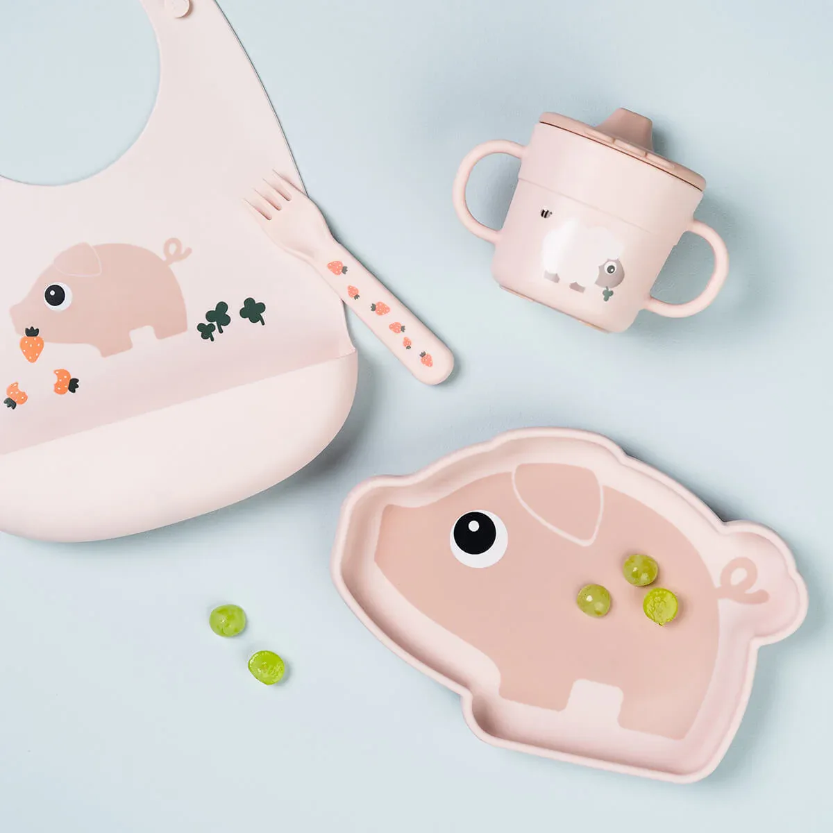 Done by Deer® Silicone plate Stick&Stay Pigee Powder - Image 6