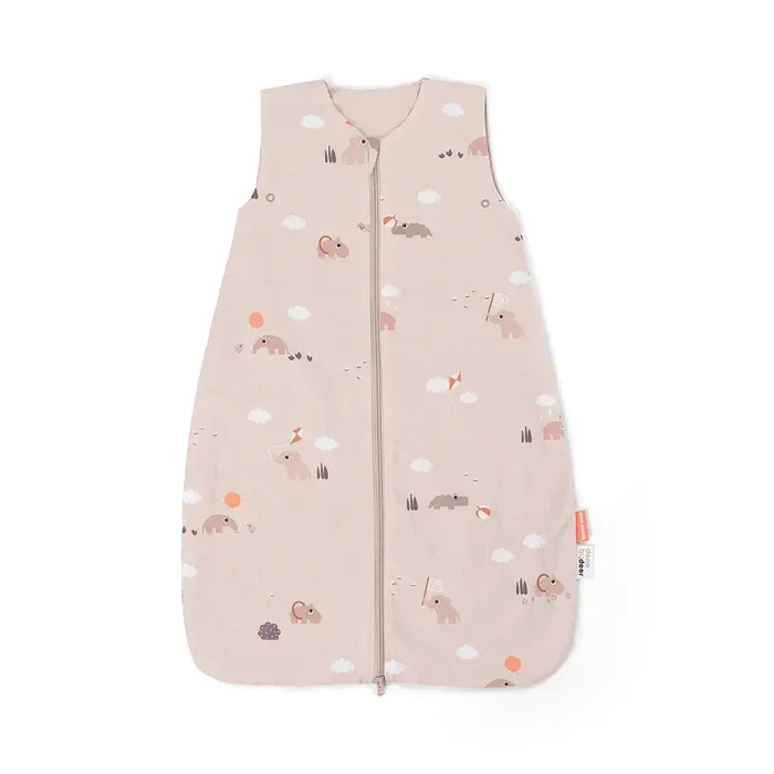 Done by Deer® Sleepy bag TOG 1.0 Playground 90cm Powder - Image 2