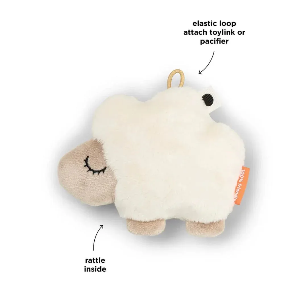 Done by Deer® Soft Sensory Rattle Sheepy Sand - Image 2