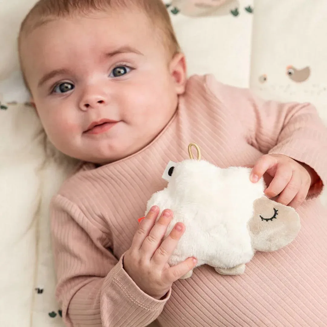 Done by Deer® Soft Sensory Rattle Sheepy Sand - Image 4