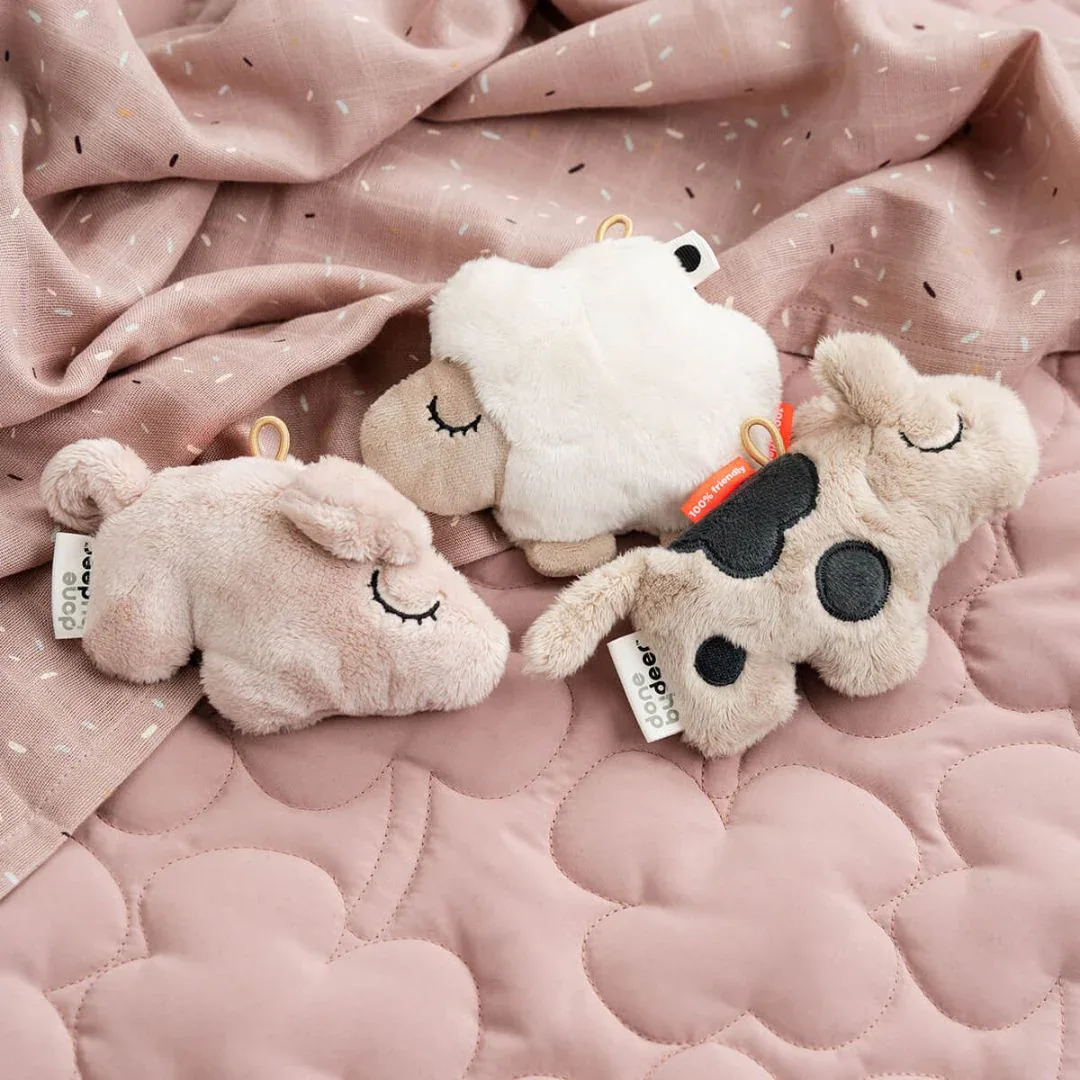 Done by Deer® Soft Sensory Rattle Sheepy Sand - Image 5
