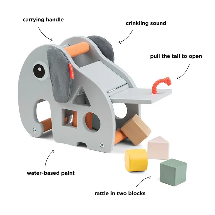 Done by Deer® Sorting box Elphee Grey - Image 2