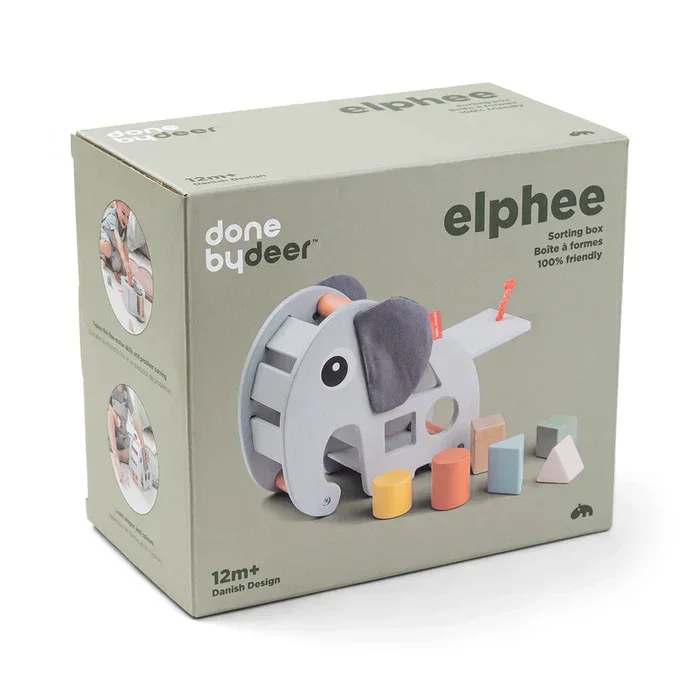 Done by Deer® Sorting box Elphee Grey - Image 3