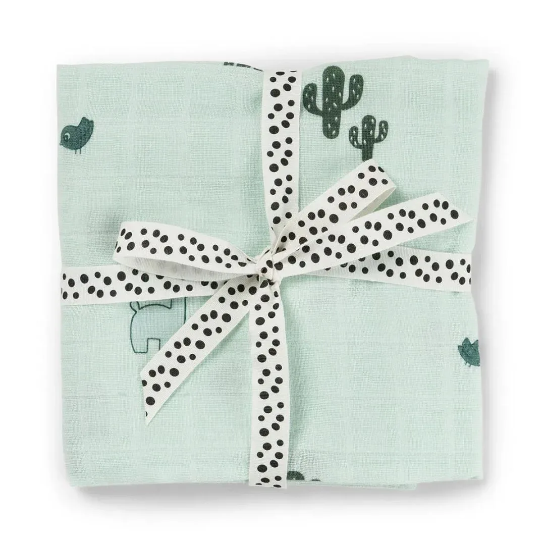 Done by Deer® Swaddle Blanket Lalee Blue 120x120