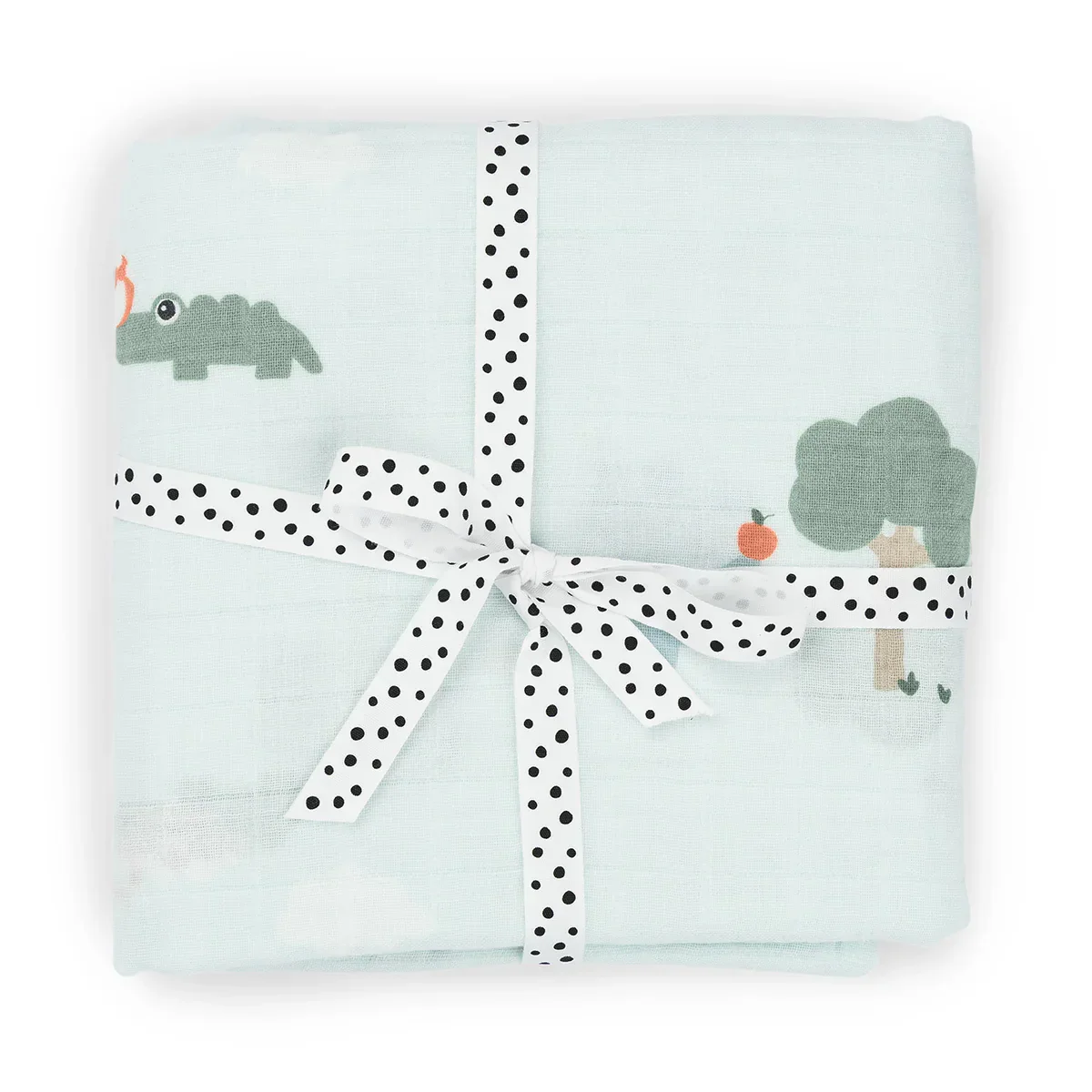 Done by Deer® Swaddle Playground Blue 120x120 - Image 2
