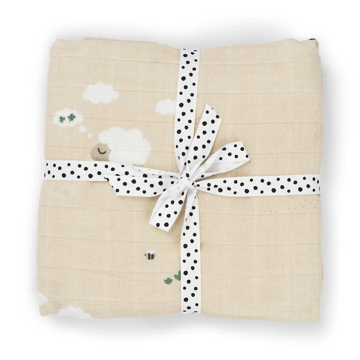 Done by Deer® Swaddle Tiny Farm Sand 120x120 - Image 2
