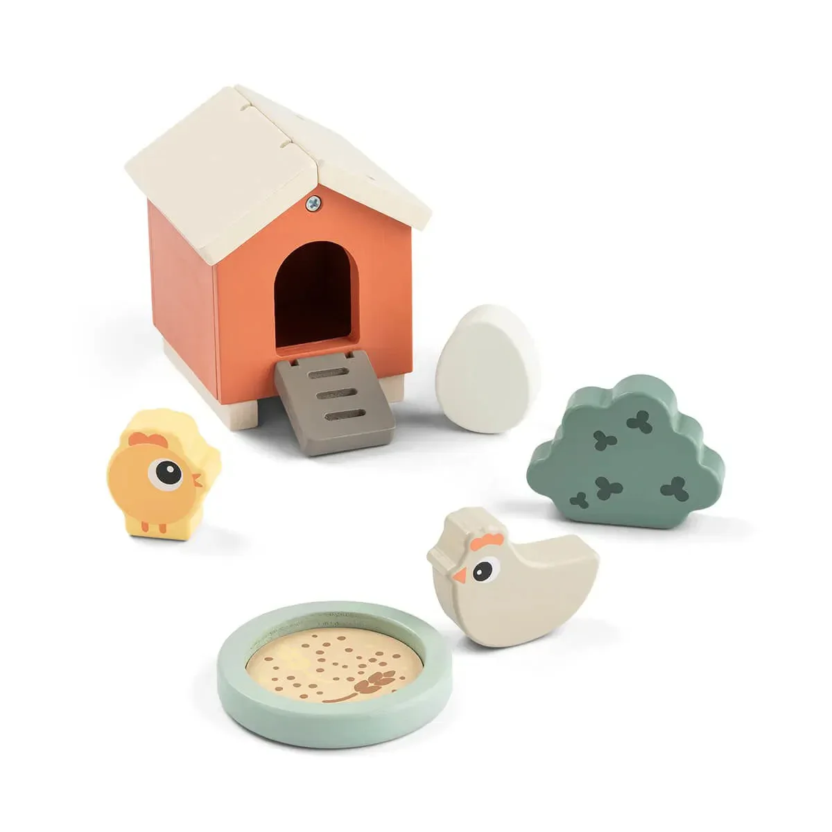 Done by Deer® Tiny Farm Play Set Clucky