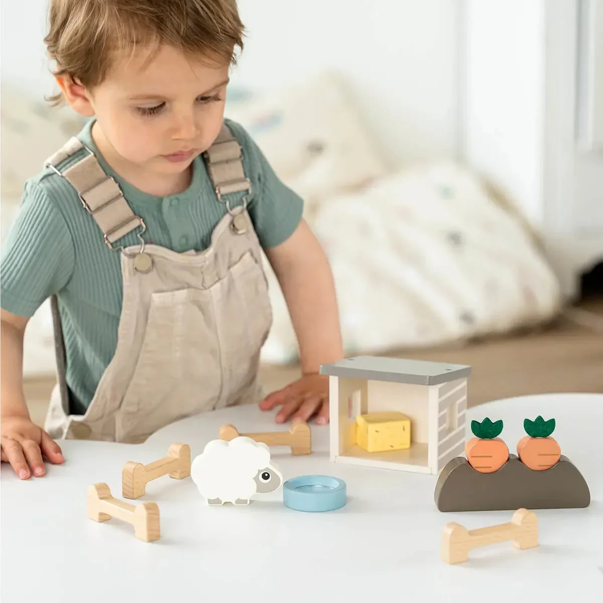 Done by Deer® Tiny Farm Play Set Sheepy - Image 3