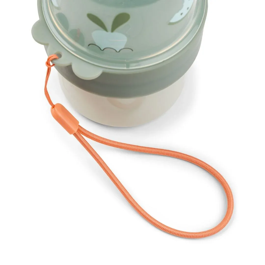 Done by Deer® To Go snack container S Birdee Green - Image 3