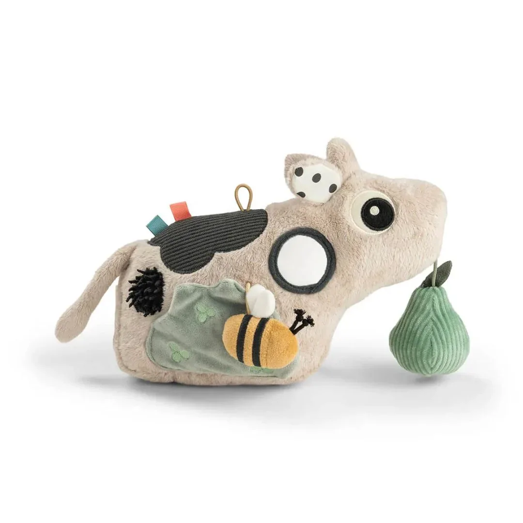 Done by Deer® Tummy Time Sensory Mirror Dotti Sand - Image 2