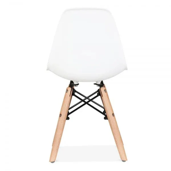 EM Furniture Scandinavian Inspired Kid's Chair White - Image 5