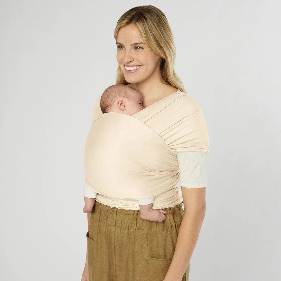 Ergobaby® Aura Wrap Sustainable Knit Cream - Image 3