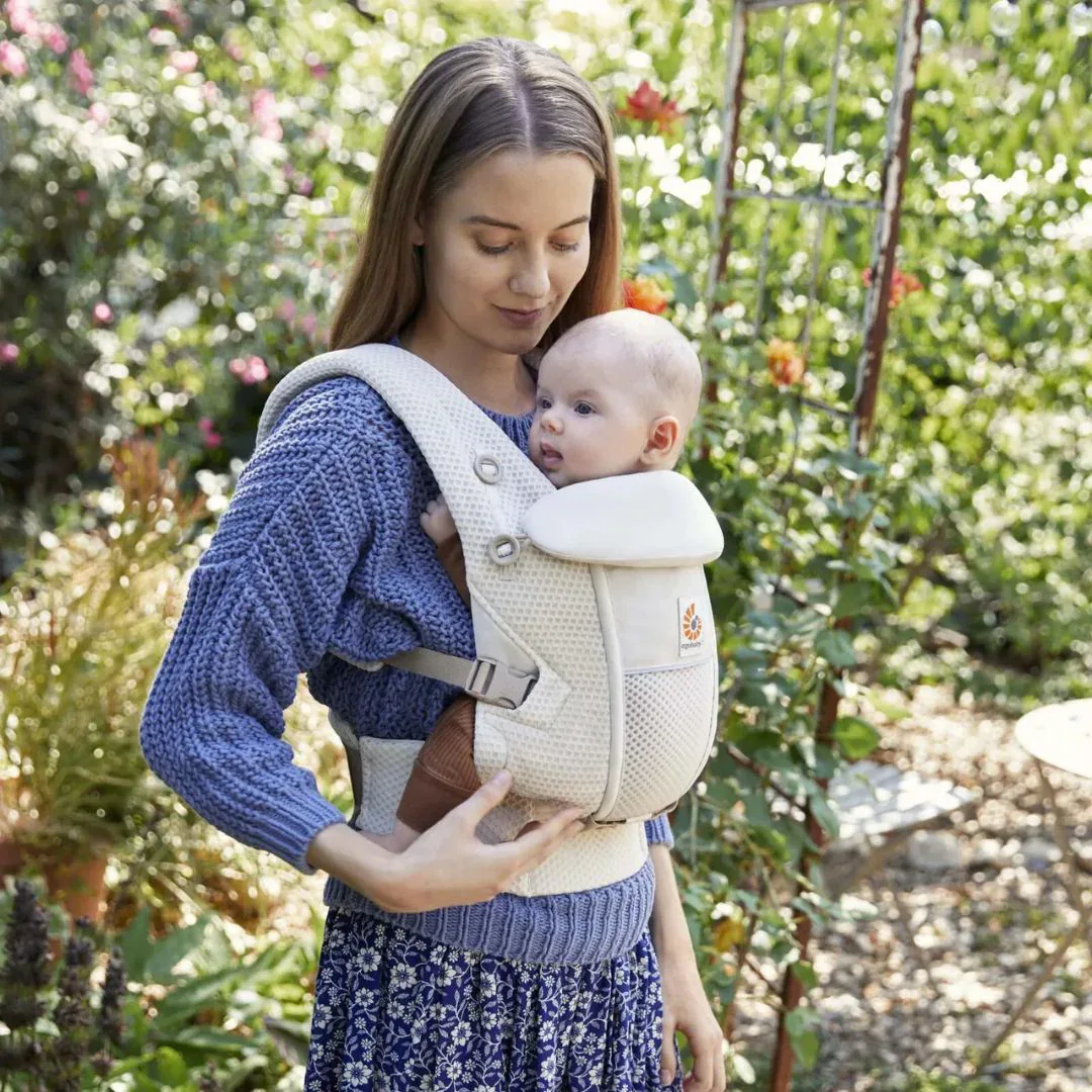 Ergobaby® Baby Carrier Adapt Soft Flex Mesh Natural Beige - Image 4