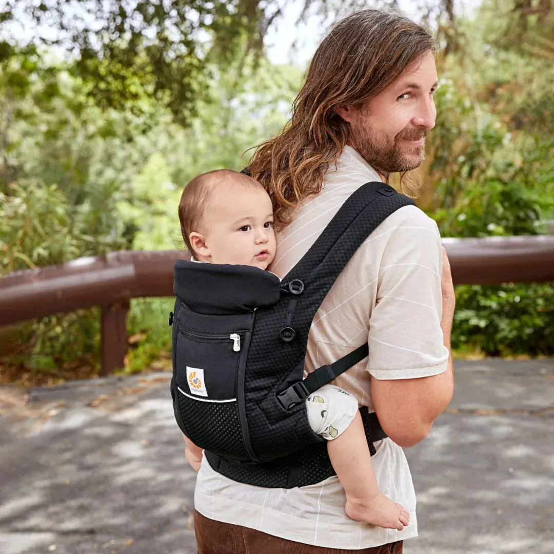 Ergobaby® Baby Carrier Adapt Soft Flex Mesh Onyx Black - Image 5