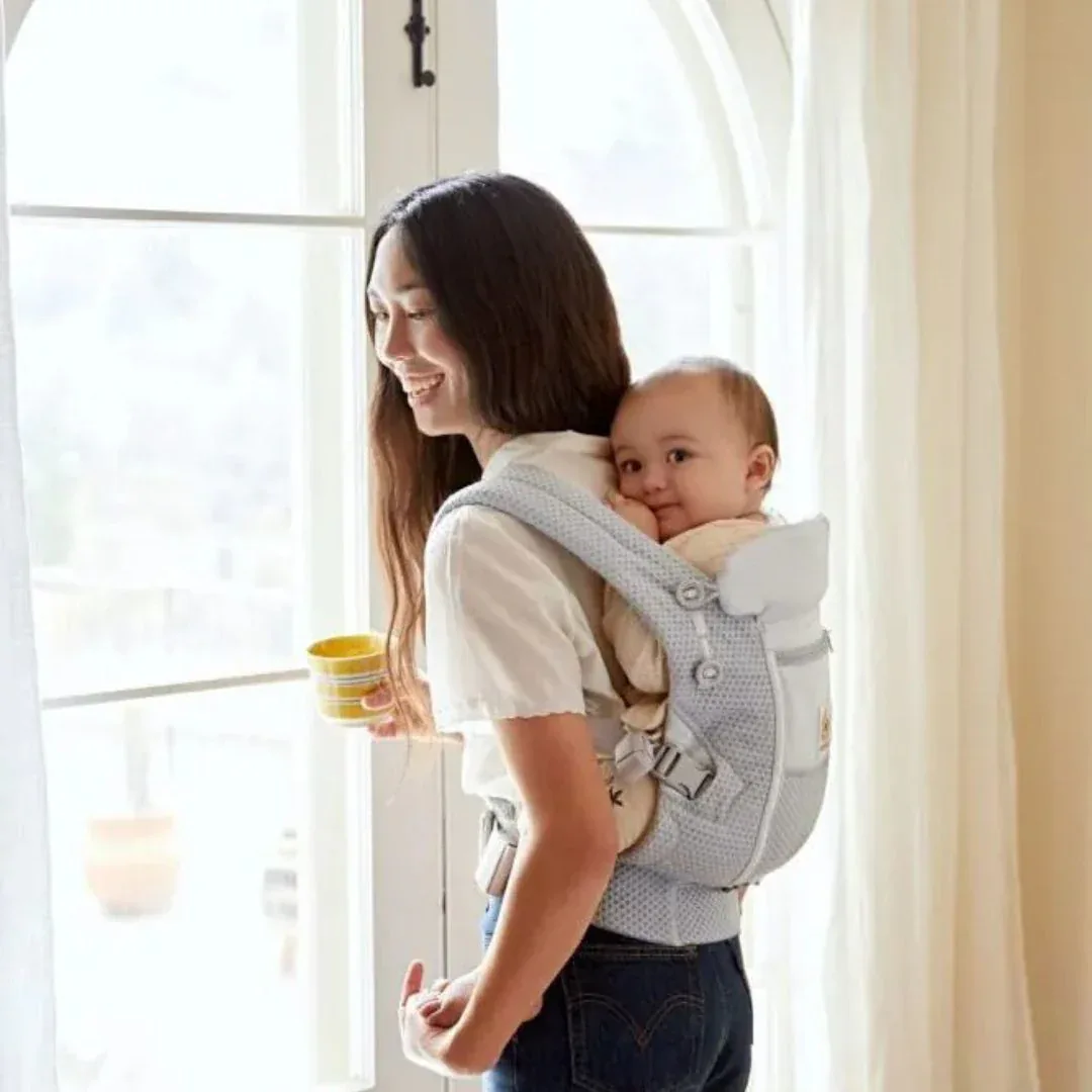 Ergobaby® Baby Carrier Adapt Soft Flex Mesh Pearl Grey - Image 7