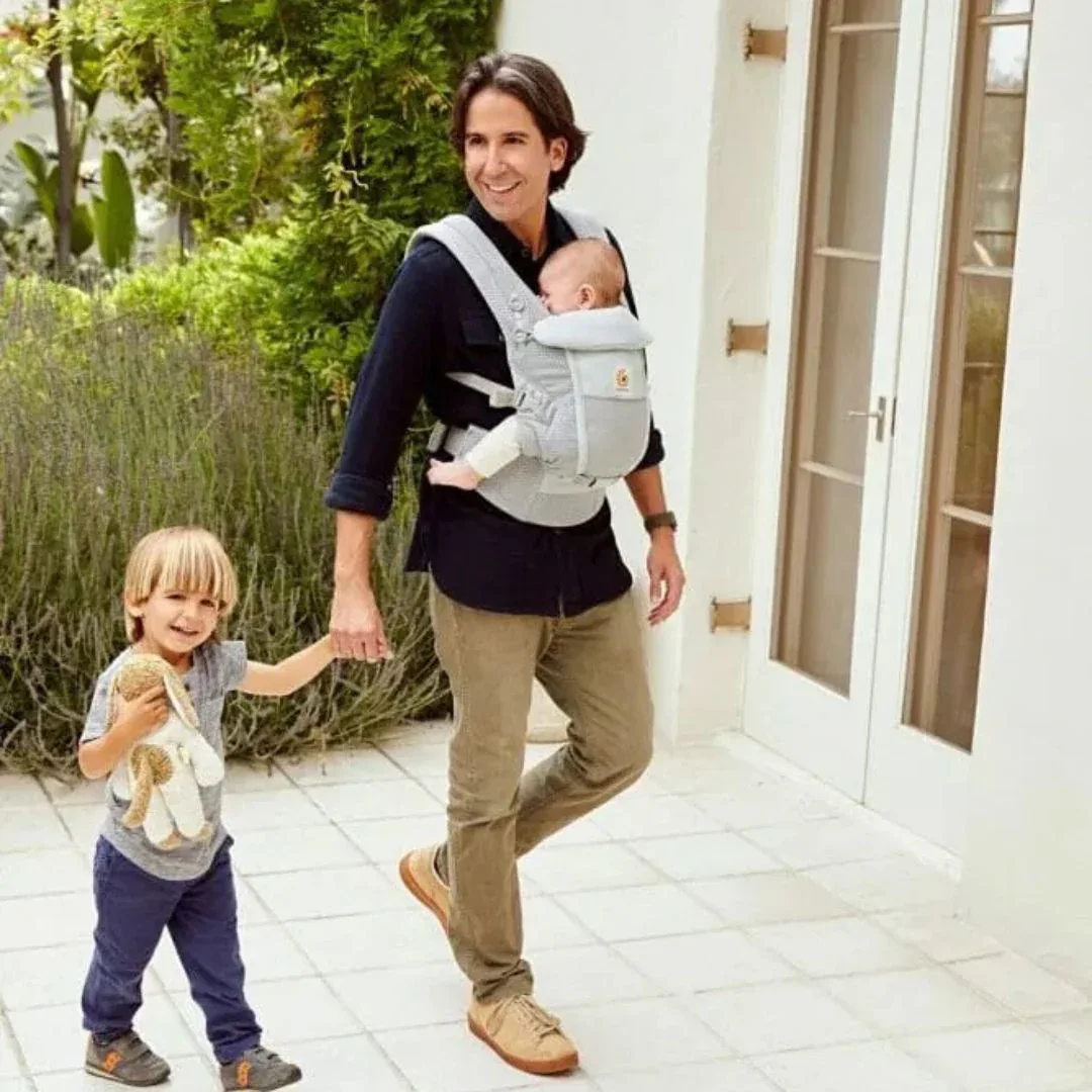 Ergobaby® Baby Carrier Adapt Soft Flex Mesh Pearl Grey - Image 8