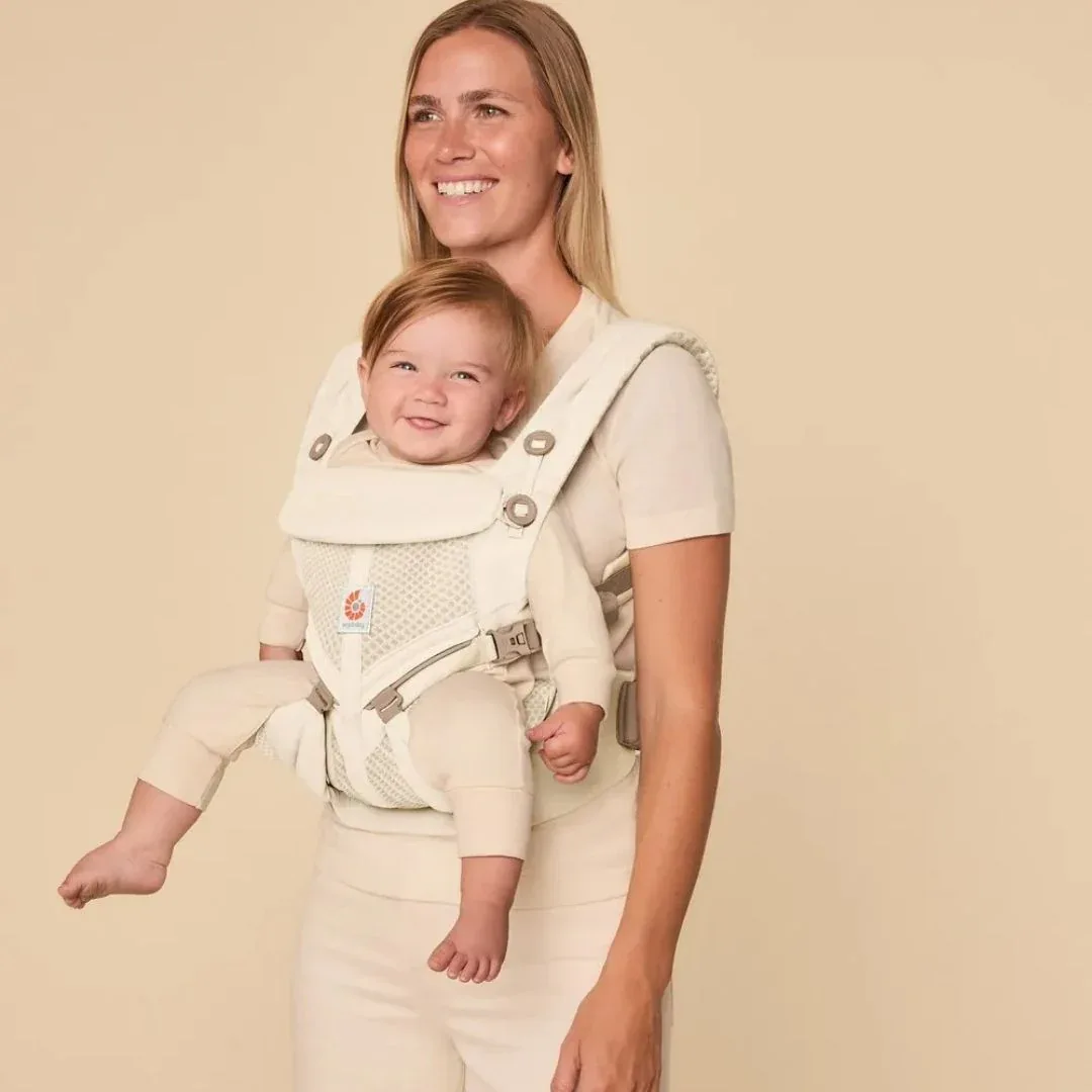 Ergobaby® Baby Carrier Omni Classic Mesh Luminous Ivory - Image 5