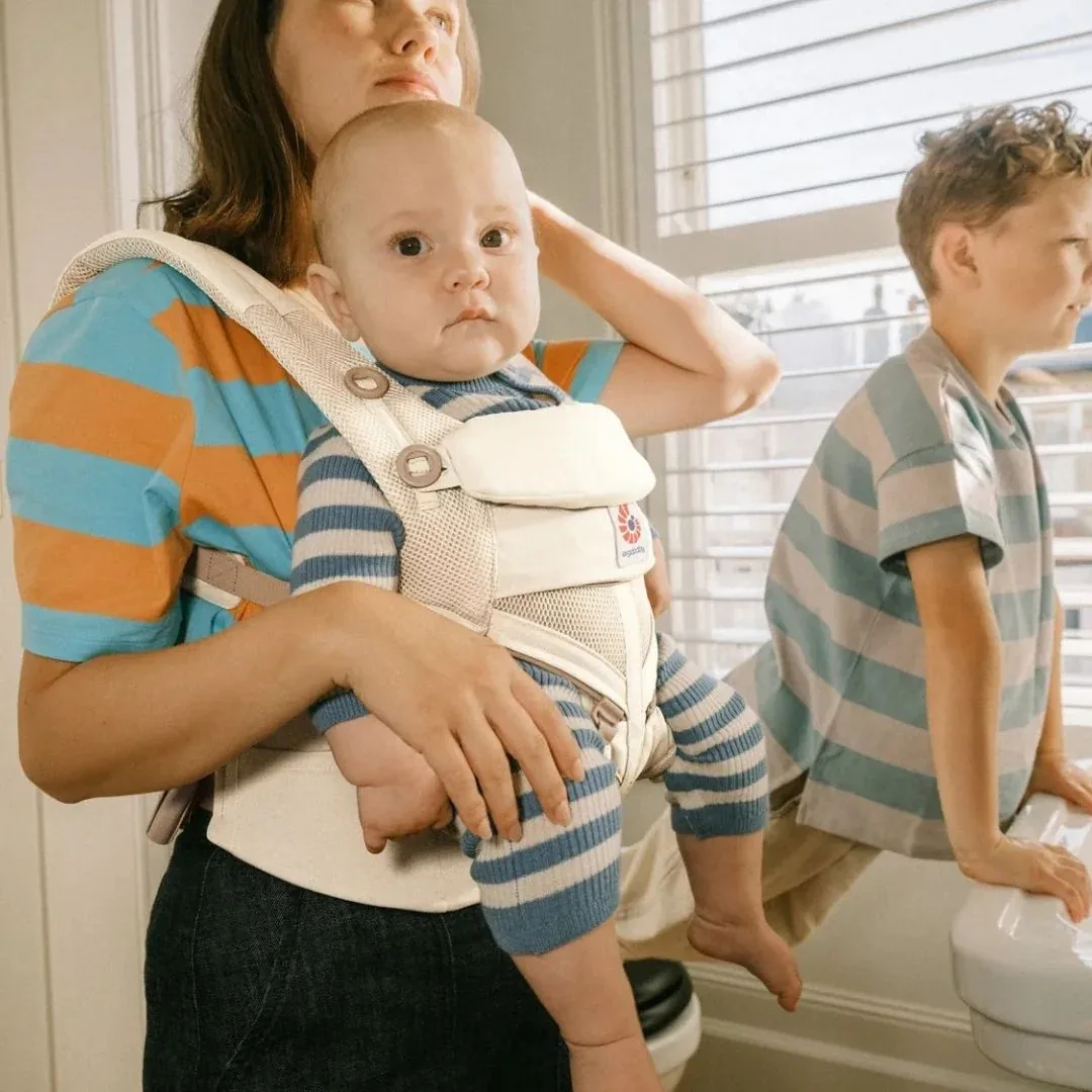 Ergobaby® Baby Carrier Omni Classic Mesh Luminous Ivory - Image 6