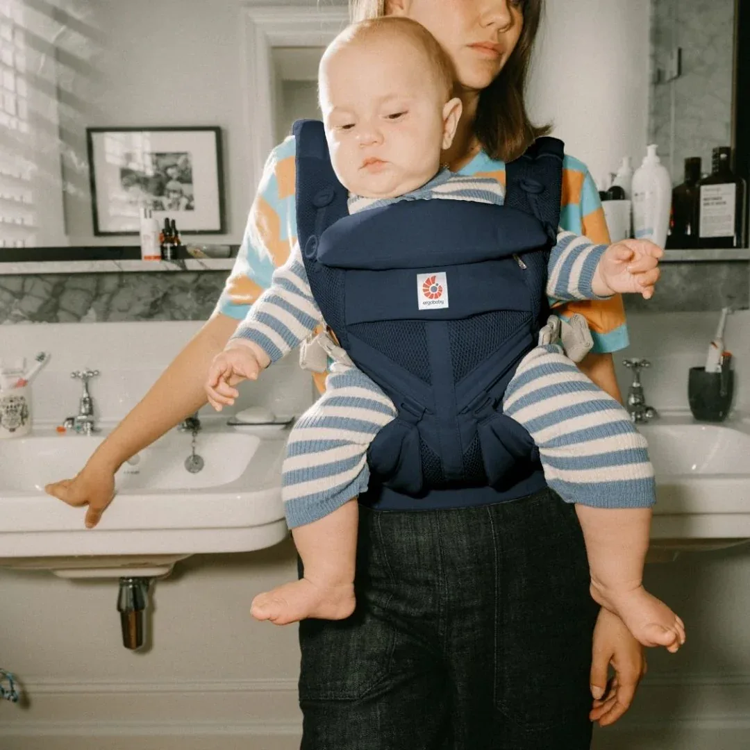 Ergobaby® Baby Carrier Omni Classic Mesh Midnight Blue - Image 7