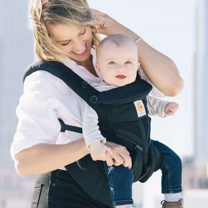 Ergobaby® Baby Carrier Omni Classic Mesh Onyx Black - Image 8
