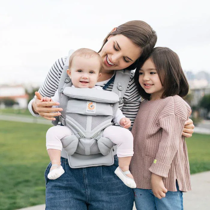 Ergobaby® Baby Carrier Omni Classic Mesh Pearl Grey - Image 7