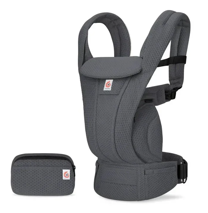 Ergobaby® Baby Carrier Omni Deluxe Mesh Graphite Grey - Image 3
