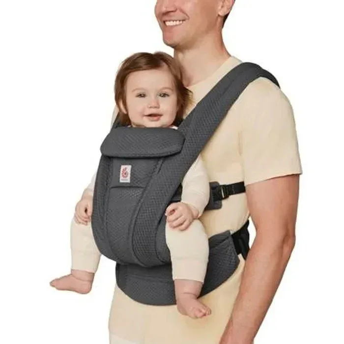 Ergobaby® Baby Carrier Omni Deluxe Mesh Graphite Grey - Image 4