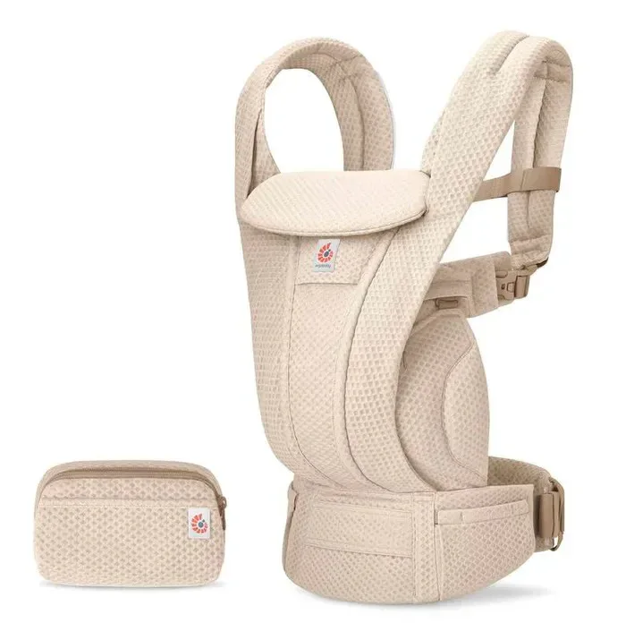 Ergobaby® Baby Carrier Omni Deluxe Mesh Natural Beige - Image 2
