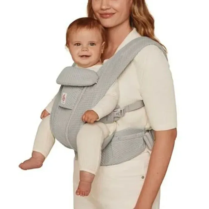 Ergobaby® Baby Carrier Omni Deluxe Mesh Pearl Grey - Image 6