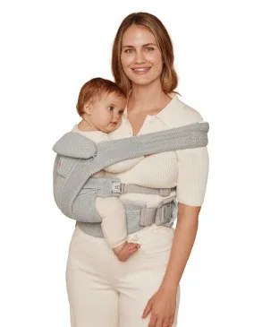 Ergobaby® Baby Carrier Omni Deluxe Mesh Pearl Grey - Image 7