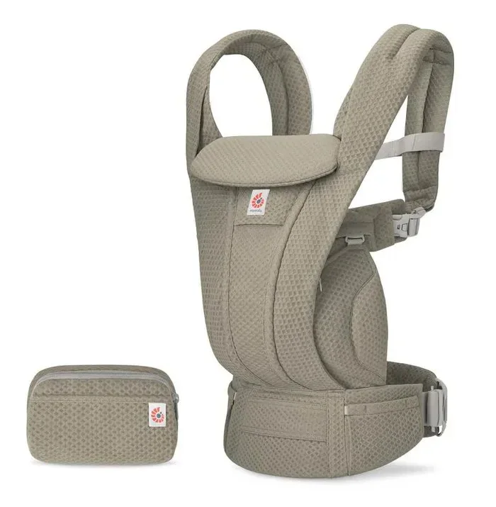 Ergobaby® Baby Carrier Omni Deluxe Mesh Soft Olive - Image 2