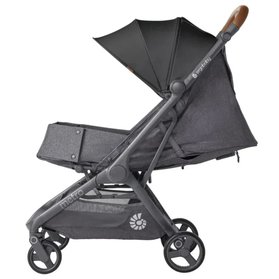 Ergobaby® Metro 3 Deluxe Compact City Stroller Black - Image 5
