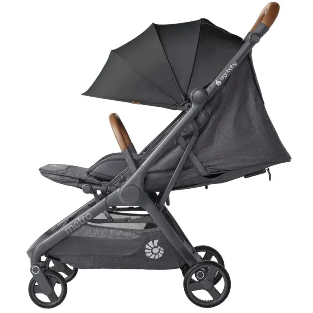 Ergobaby® Metro 3 Deluxe Compact City Stroller Black - Image 6